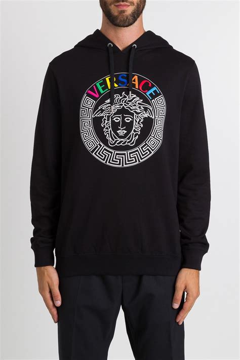 versace medusa hoodie ebay|Versace Medusa shirt men.